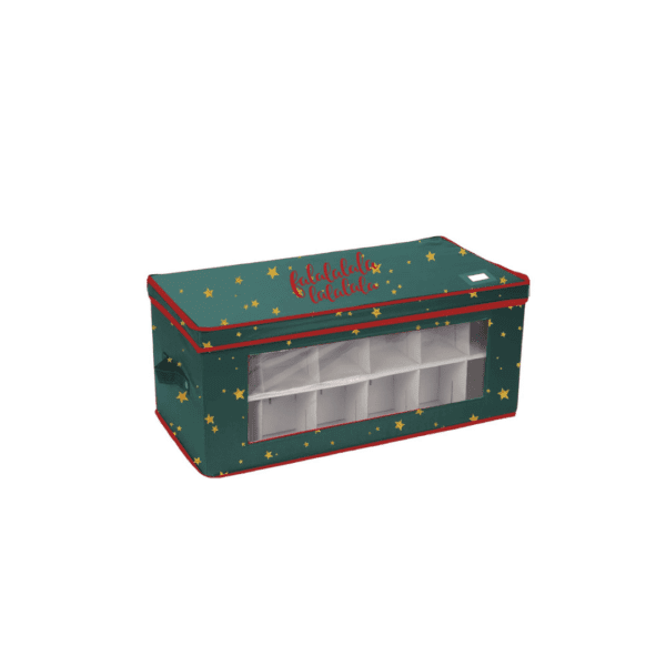 112 Fabric Ornaments Storage Box